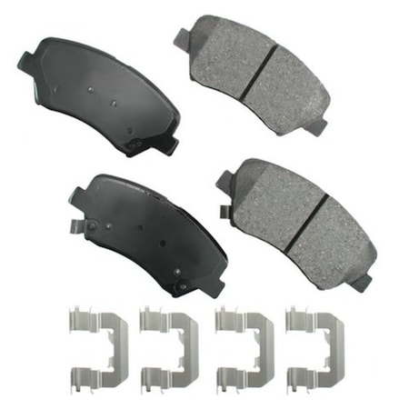 Akebono Proact Akebono ACT1543A ProACT Ultra Premium Ceramic Pads ACT1543A